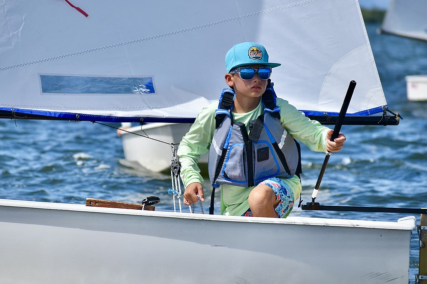 Alexander Sanderson of Manatee River Youth Sailing
