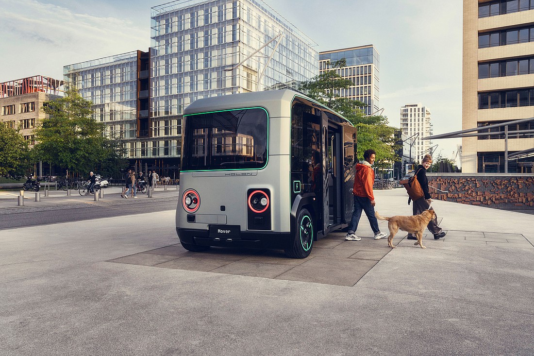 Holon, a German manufacturer of self-driving public transit vehicles, announced Sept. 4 that it is building a manufacturing facility in Jacksonville.