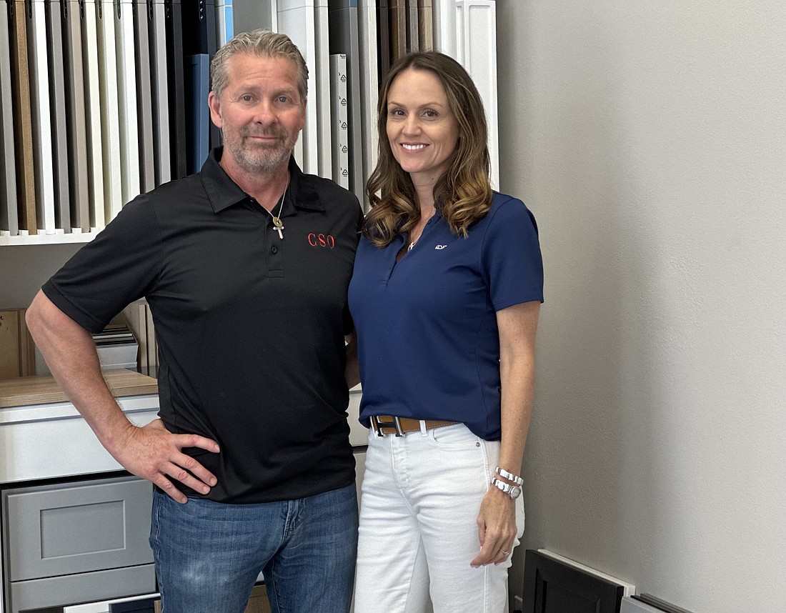 Construction Services of Orlando owners Bill Vasquez and Colleen Sheive met in 2018 in Baldwin Park.