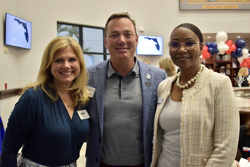 Development Director Christi Haley is representing the Pace Center for Girls. Former Rep. Tommy Gregory is representing the State College of Florida Foundation as the college's new president, and Stephenie Whitfield is the business banking market executive of Southwest Florida for Bank of America.