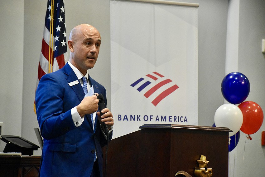 Erik Vatter, president of Bank America Sarasota/Manatee, said the bank only donates to vetted organizations that are making a big impact in the community.