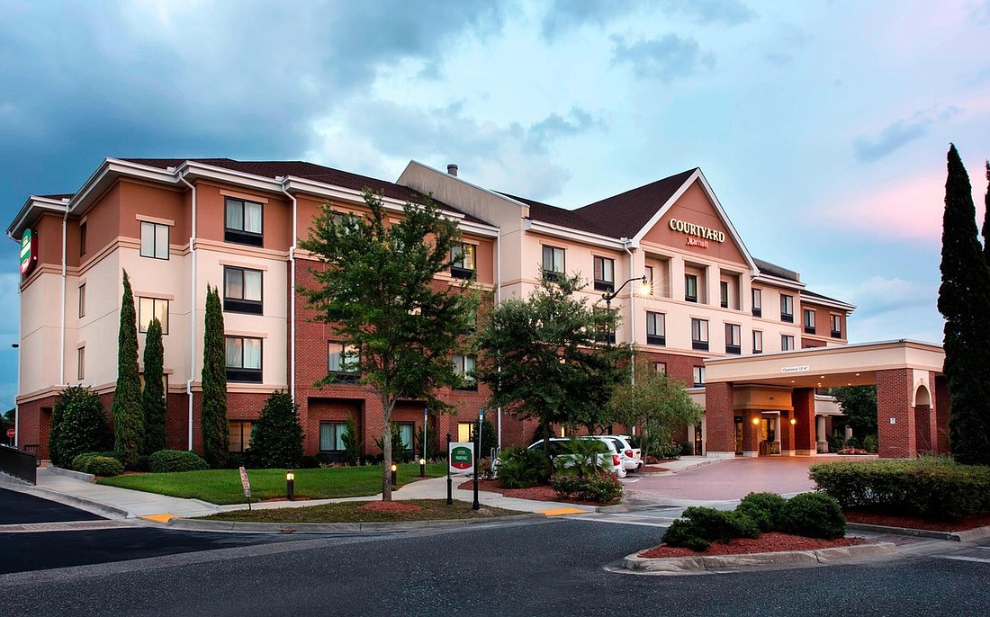 The Courtyard Jacksonville I-295/East Beltway hotel at 9815 Lantern St.