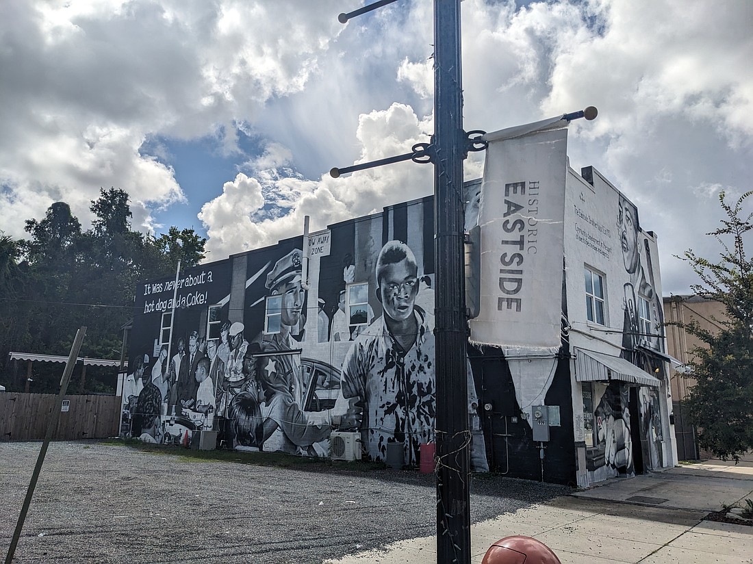 Jacksonville's historic Eastside neighborhood north if EverBank Stadium.