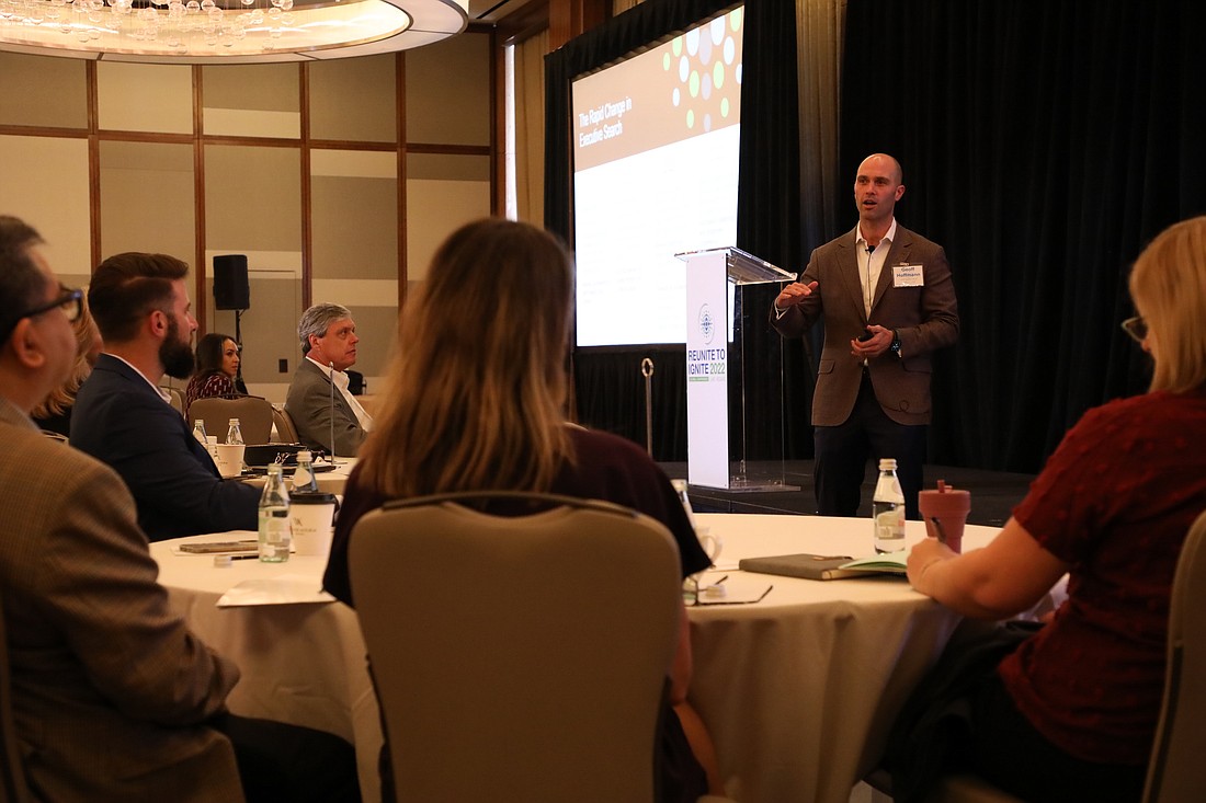 Geoff Hoffmann, seen here at a conference in Las Vegas, was named co-CEO of the family-run conglomerate in 2022.