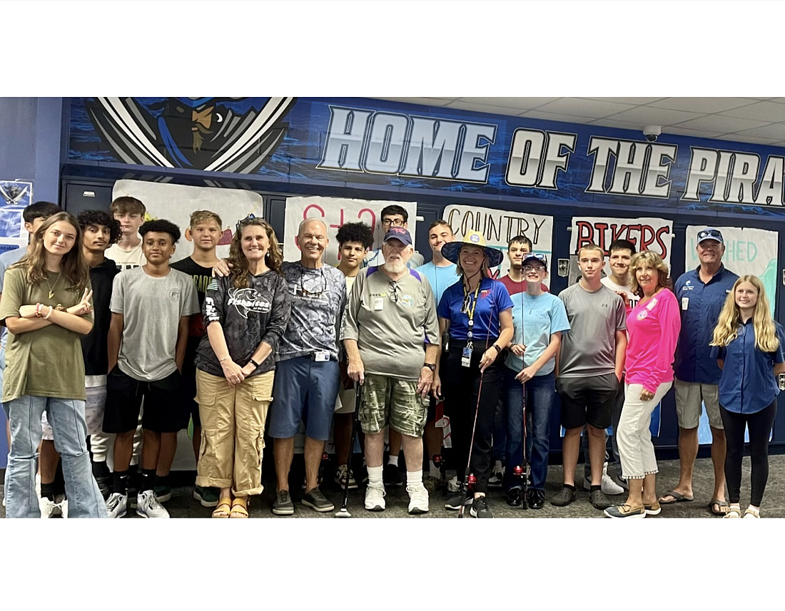 Flagler Sportsfishing Club and Matanzas High School's Pirate Bounty Fishing Club. Courtesy of Flagler Sportsfishing Club