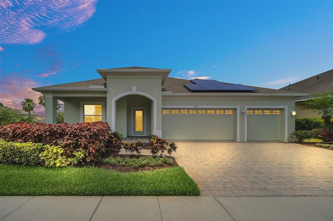 The home at 2226 Redmark Lane, Winter Garden, sold Sept. 6, for $700,000. It was the largest transaction in Winter Garden from Sept. 2 to 8. The sellers were represented by Tony Davids, TD Homes Realty.