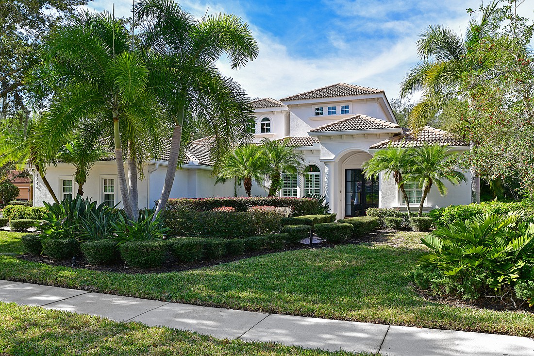 This River Club South home at 7646 Tralee Way to Bryan sold for $1.35 million. It has four bedrooms, three baths, a pool and 3,730 square feet of living area.