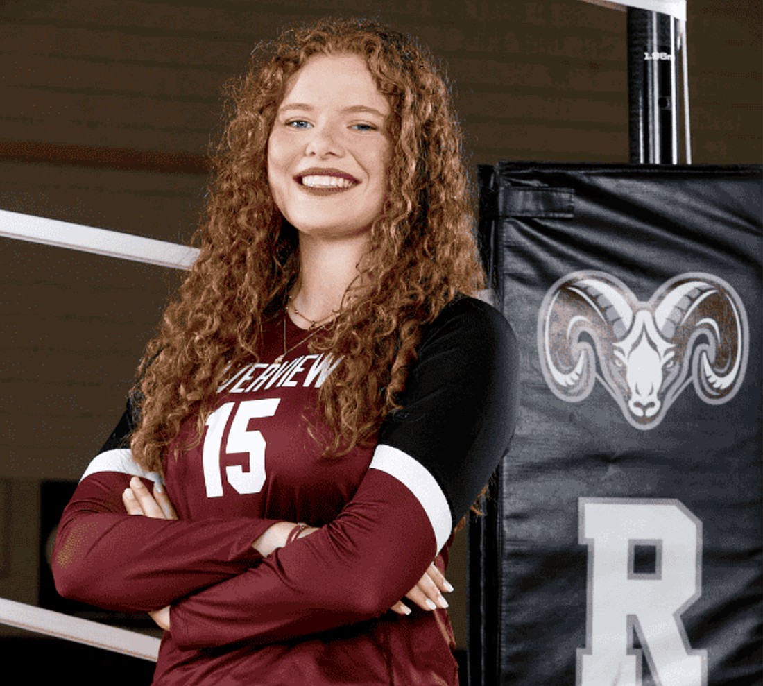 Riverview High indoor volleyball senior Gabrielle Meese.