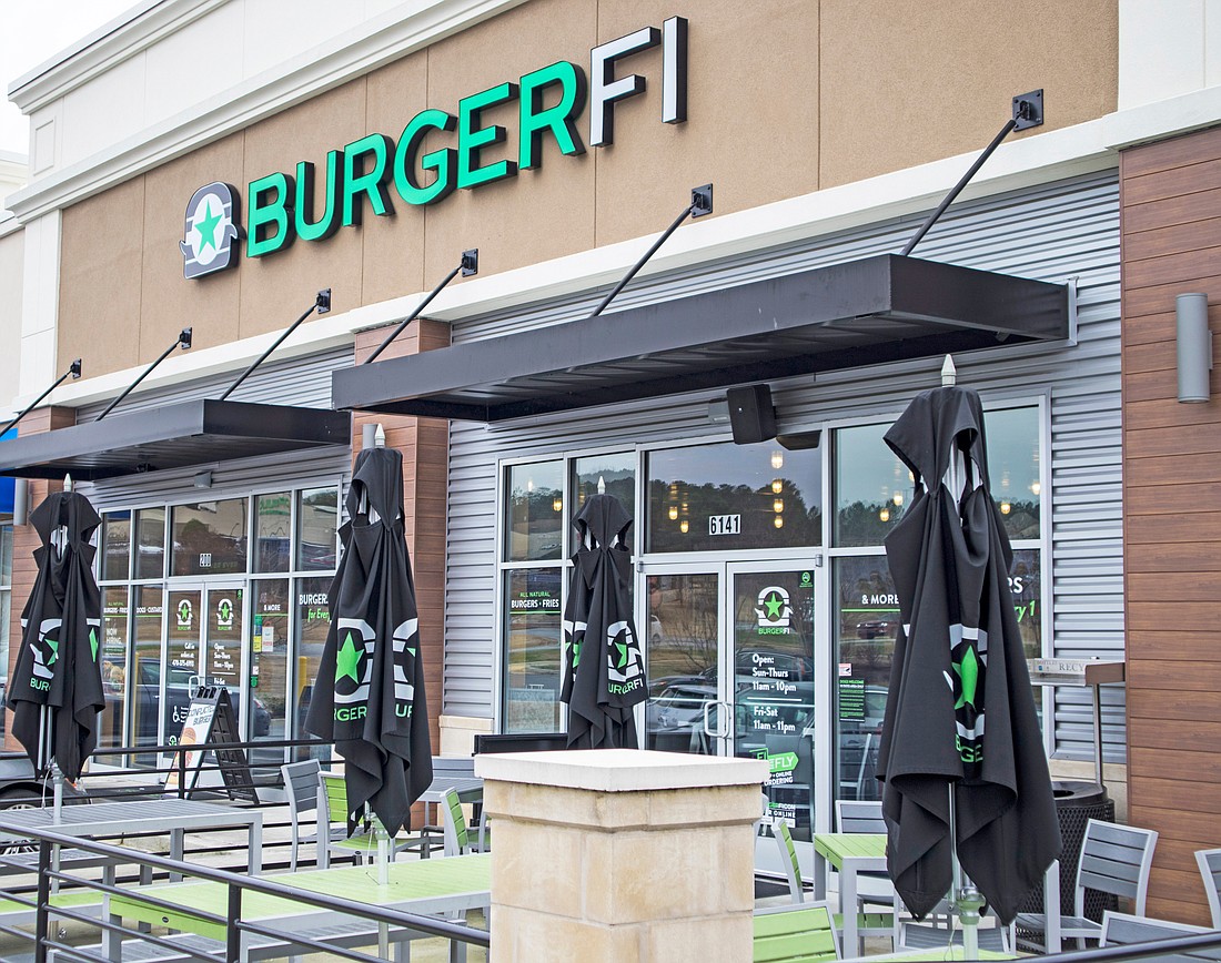 The BurgerFi fast-casual restaurant chain.