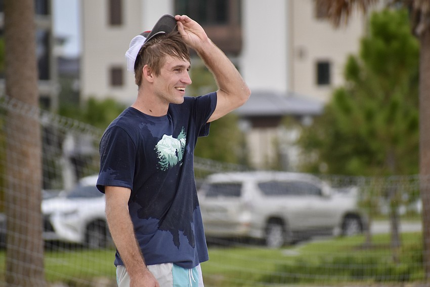 Venice resident David Fenin plays volleyball all over Sarasota and Manatee counties.