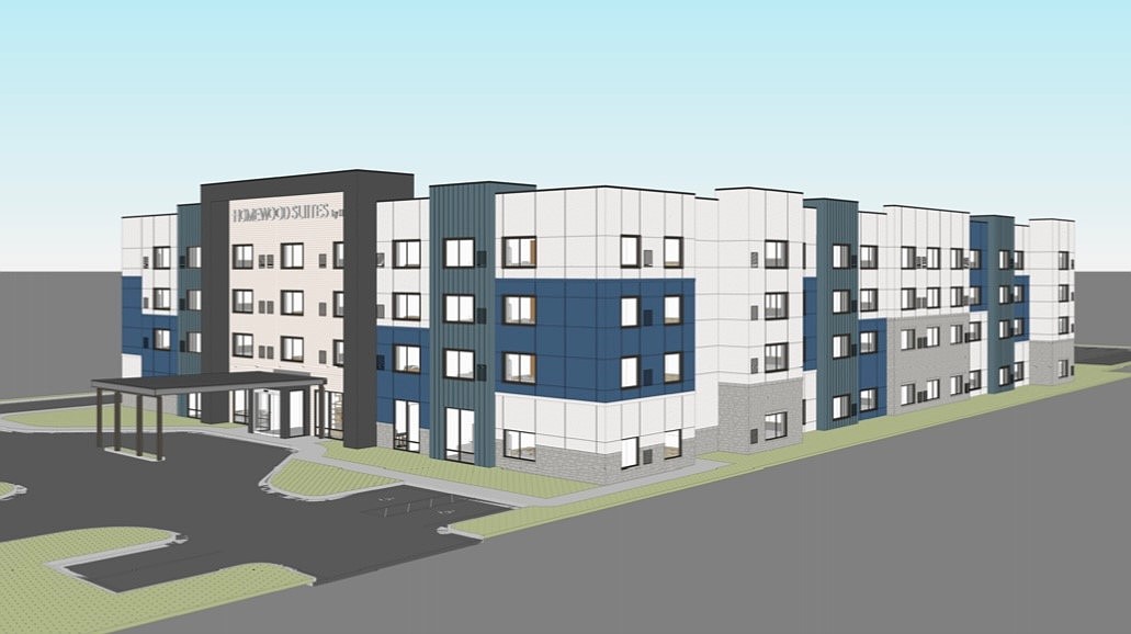 Homewood Suites by Hilton is in development near Jacksonville International Airport.