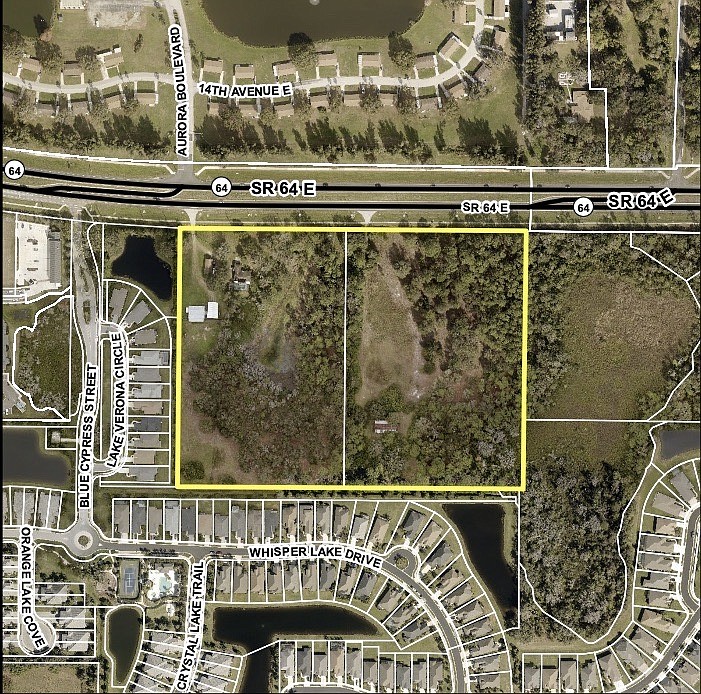 Penler is proposing 125-foot setbacks on the western and southern boundaries of the property where it abuts Eagle Trace.