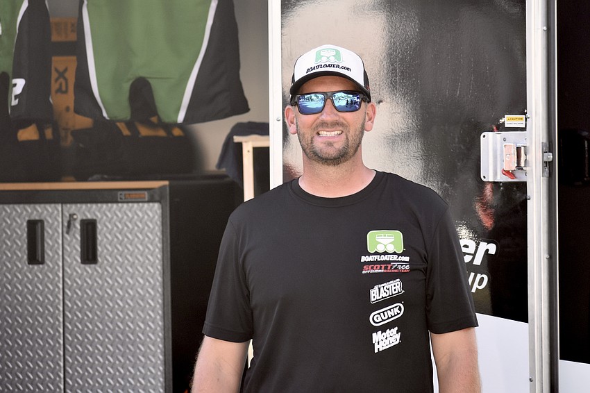 Stephen Kildahl, who grew up in Sarasota, has been racing since age 16 with his father Steve Kildahl.