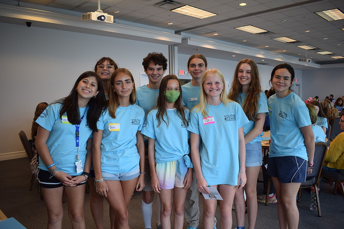 Local high school volunteers helped lead the 2024 Youth Ocean Conservation Summit at Mote Marine Laboratory and Aquarium