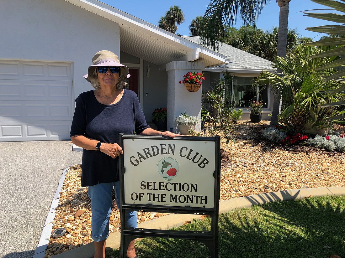 Debbie Lueckert of Casper Drive was selected as September 2024 Garden of the Month. Courtesy photo