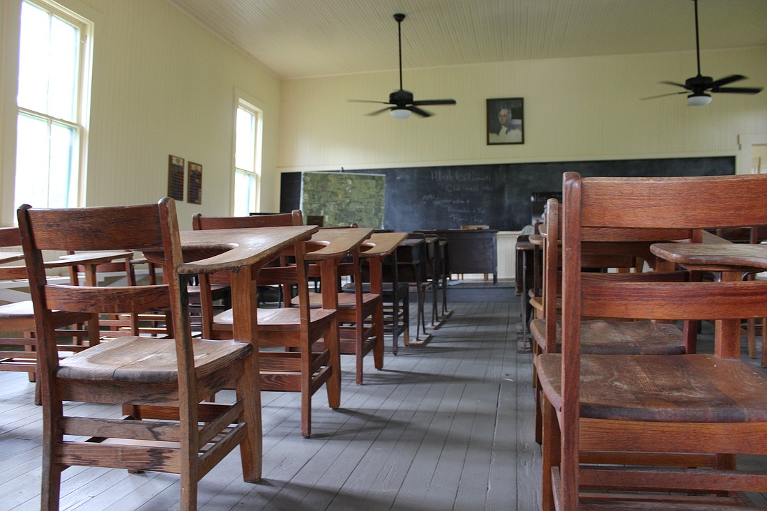 Becky Ayech has held fundraisers to help preserve the Old Miakka Schoolhouse for the past 39 years.