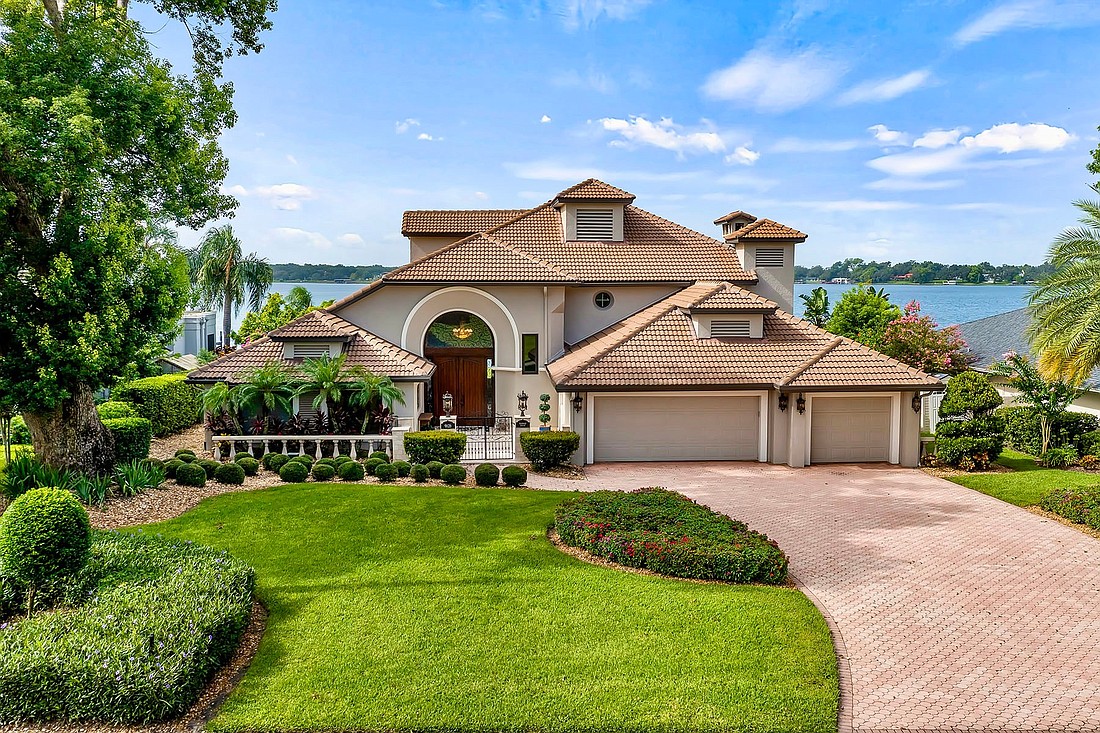 The home at 9626 Maywood Drive, Windermere, sold Sept. 9, for $3,250,000. This estate is sited on Lake Down on the Butler Chain of Lakes. The sellers were represented by Linda O’Grady, Premier Sotheby’s International Realty.