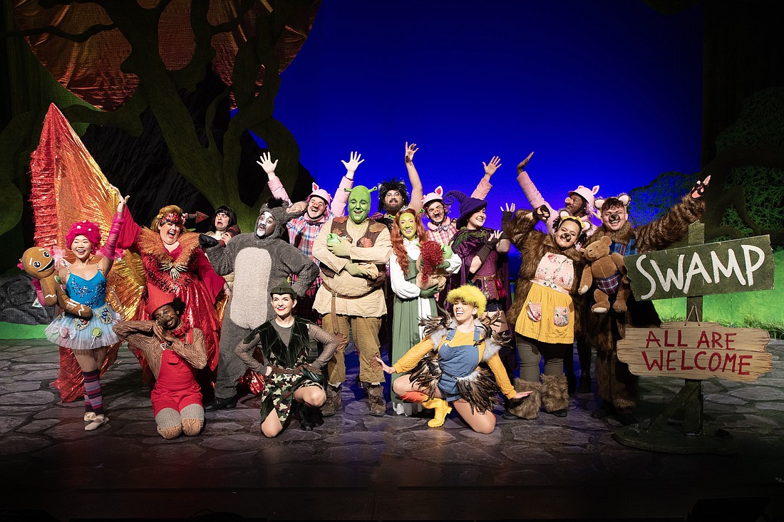 "Shrek the Musical" comes to the Van Wezel Performing Arts Hall on Sept. 24-25.