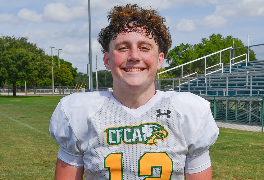 Athlete of the Week: Mason Mathis, CFCA football | West Orange Times ...
