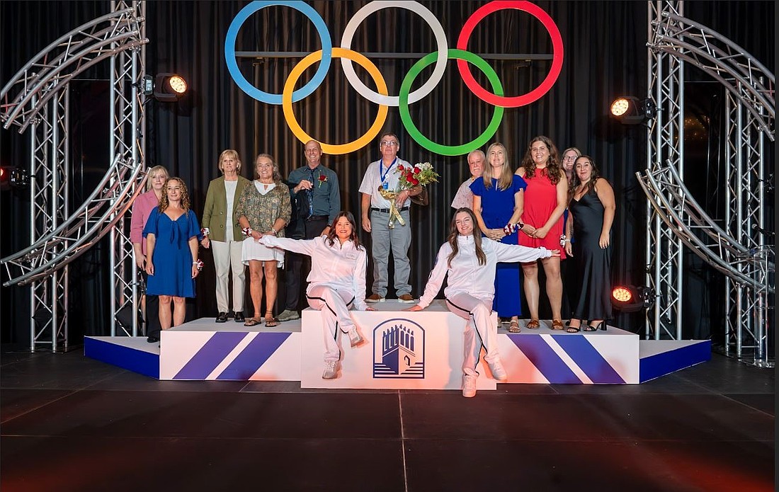 Halifax Heath team members were recently recognized in an Olympics-themed event. Courtesy photo