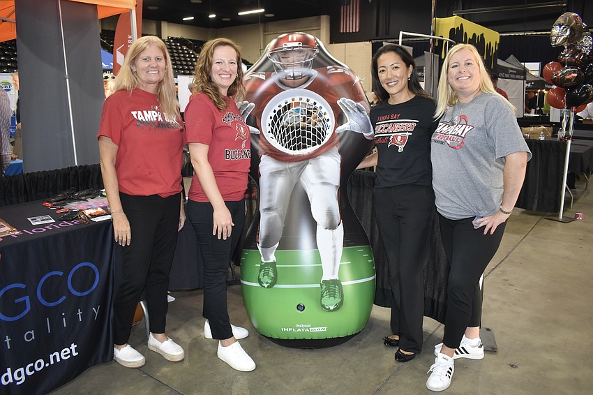 Cindy Moore, Jenna Nelson, Vanessa Tilton and Lori Kroten represented Lodgco Hospitality.