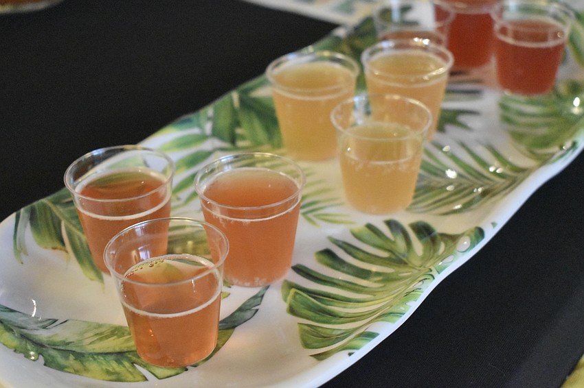 Flobucha provided non-alcoholic kombucha.