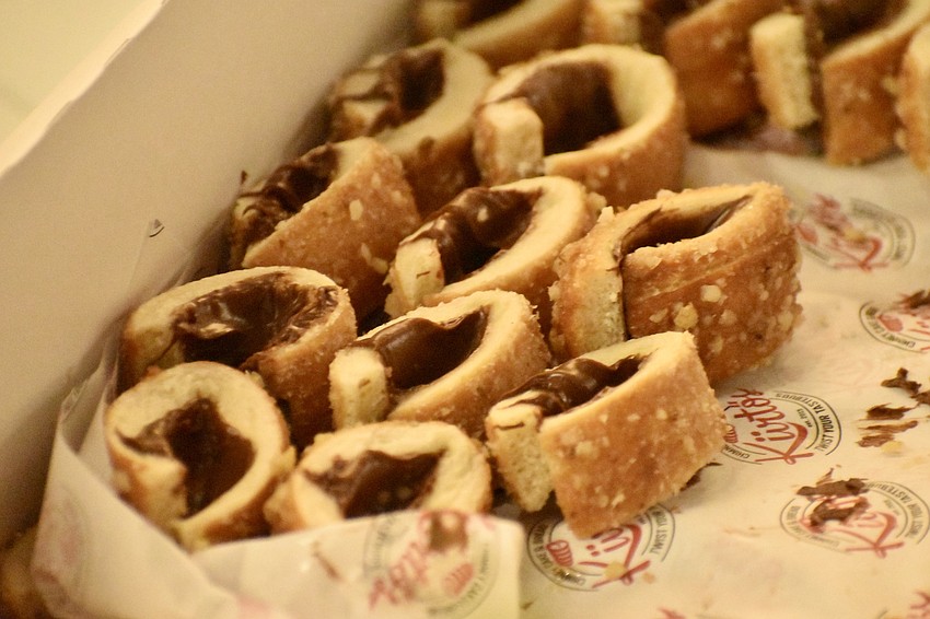 Kürtős Chimney Cakes offered its Hungarian delicacies at the event.