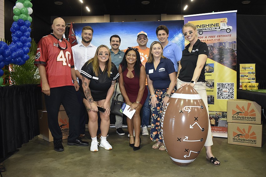 The event brought together individuals like David Otterness of Willis Smith Construction, Joshua Day of Fifth Third Bank, Zoë Kasper of Sunshine Movers Sarasota, Anthony Ward of PCS Florida, Angelica Ferreira of Fifth Third Bank, Madeline Mangas of State College of Florida, Philip Cecil of Ameriprise Financial Services and Kristie Calandro of Lakewood Ranch Business Alliance.