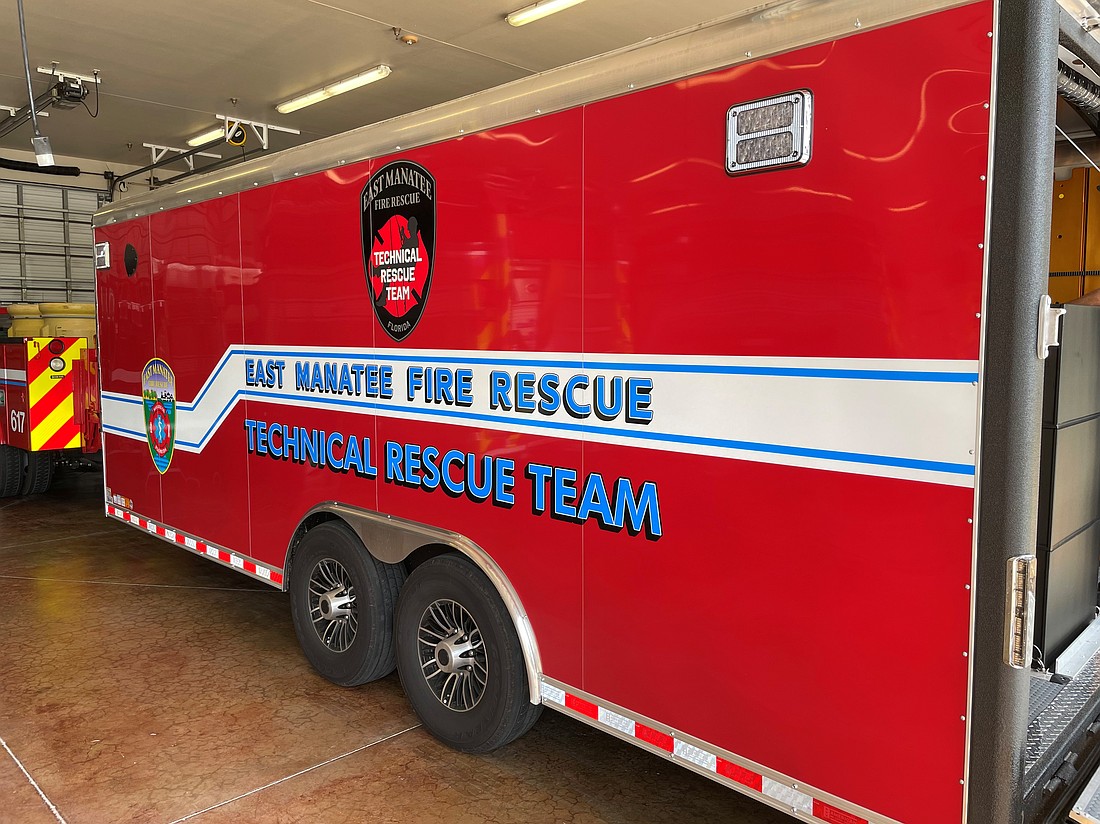 The trailer and specialized equipment inside cost the East Manatee Fire Rescue approximately $380,000.