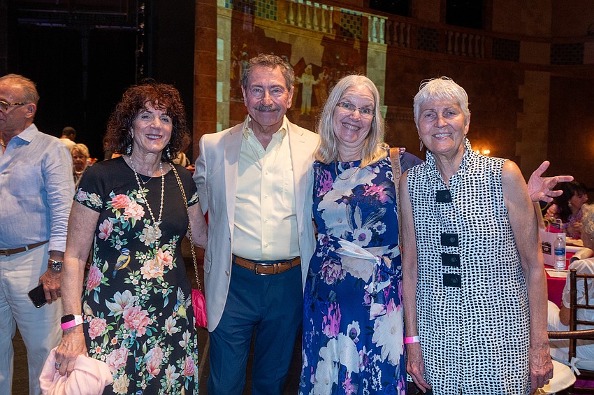 Deborah Hill, Louis Kosiba, Ina Goldberg and Cosette Kosiba