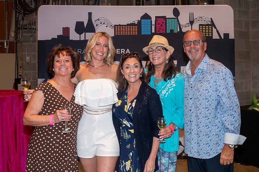 Melissa Lynch, Nicholle Betow, Brenda Kleiber, Laura Faber and Dennis Larson