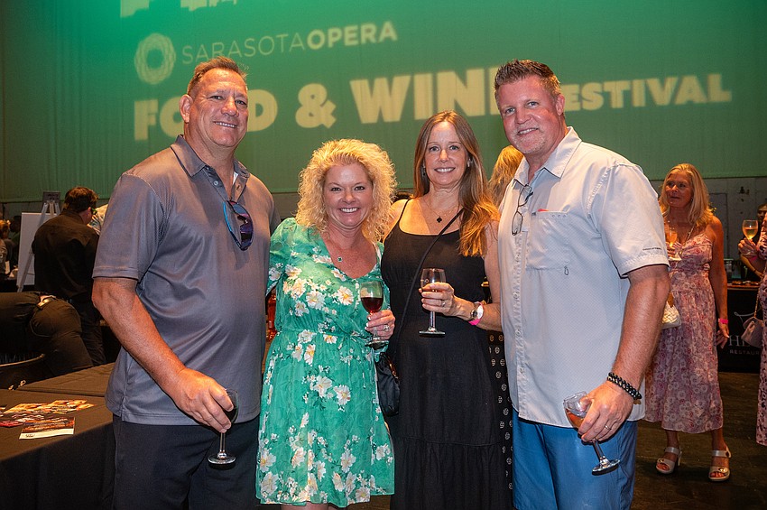 Ed and Traci Doughty and Amanda and Michael Koulaw