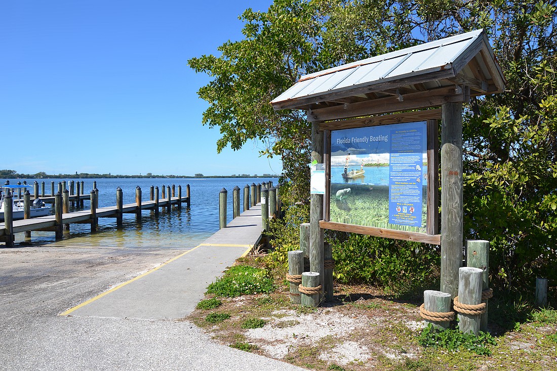 The Indian Mound Park boat access in Englewood will have 11 commercial charter permits available under the current proposal that will be considered by the Sarasota County Commission.