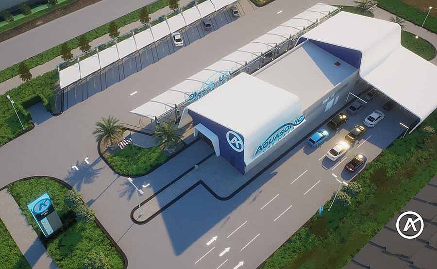 AquaSonic’s car washes are planned to have a 140-foot tunnel wash lasting about 3 minutes.