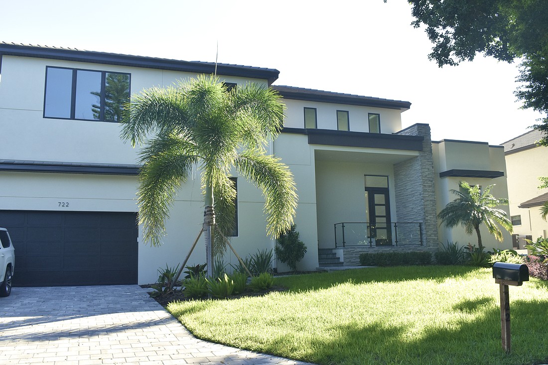 The home at 722 Siesta Key Circle has four bedrooms, four-and-a-half baths, a pool and 3,473 square feet of living area.