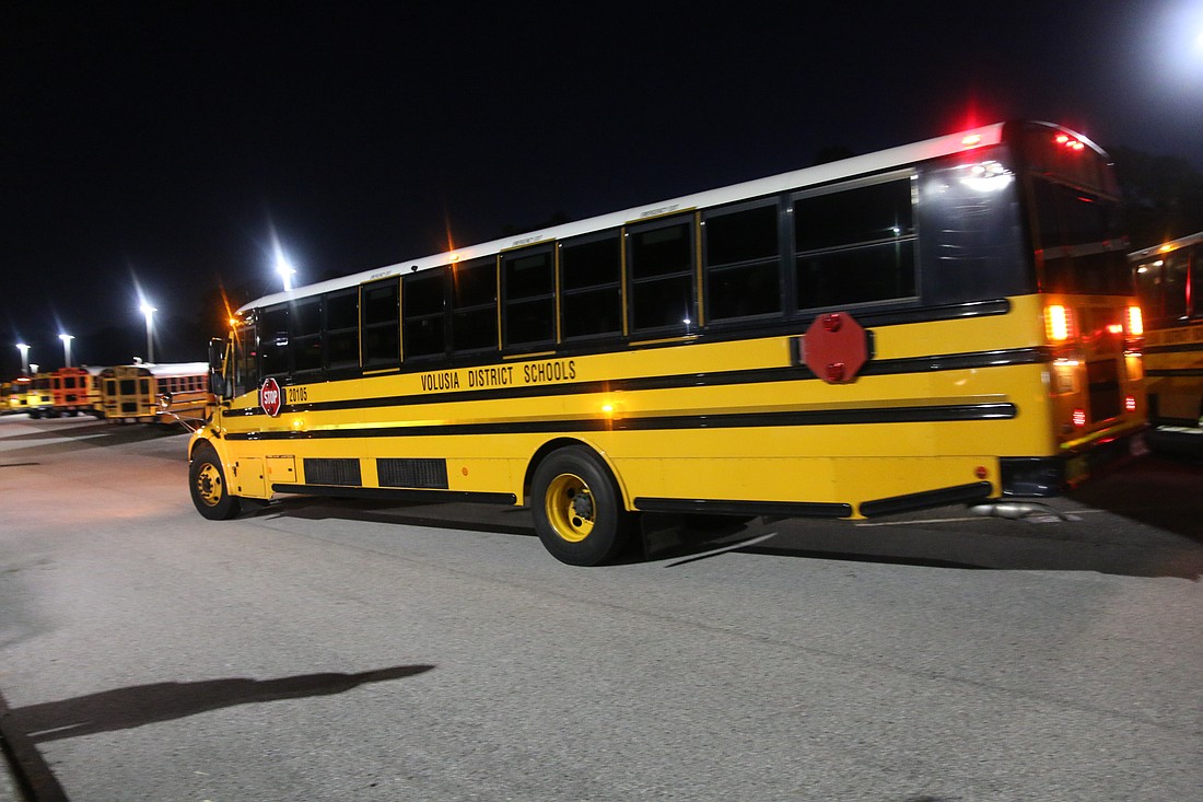 A Volusia County Schools bus. Photo by Jarleene Almenas