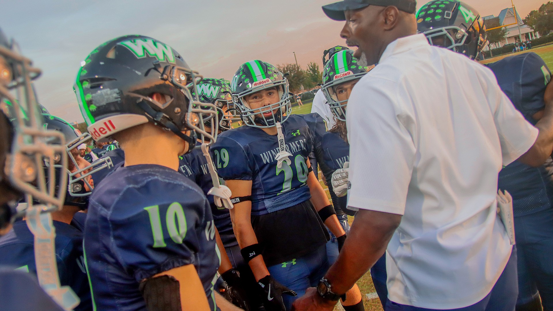 Windermere football wins big in stadiumopening game against Lake Buena