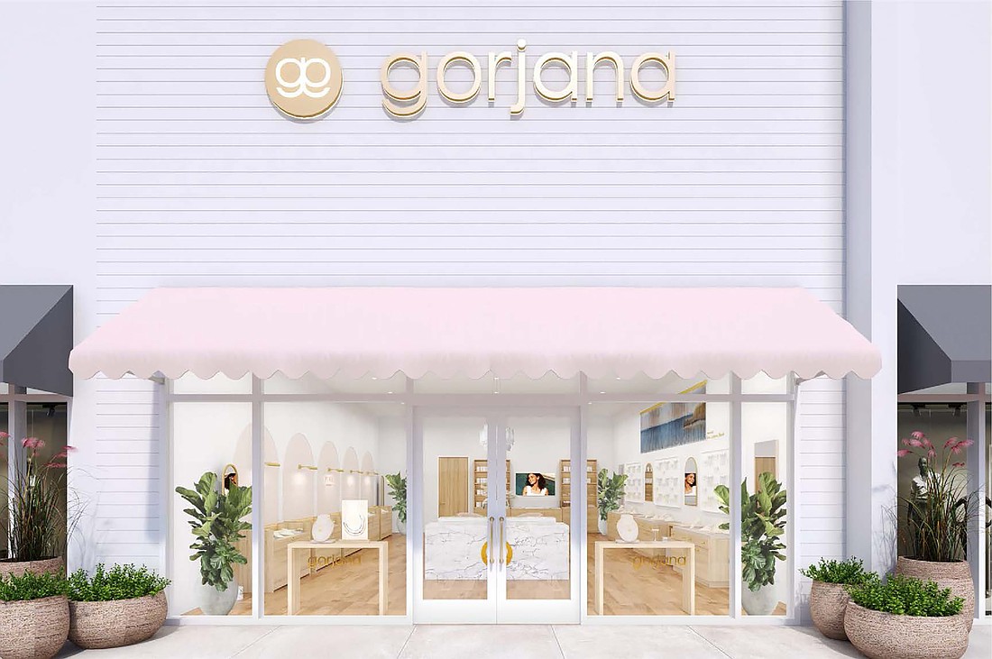 Laguna Beach, California-based Gorjana has 69 stores in 23 states and the District of Columbia. It has four stores in Florida.