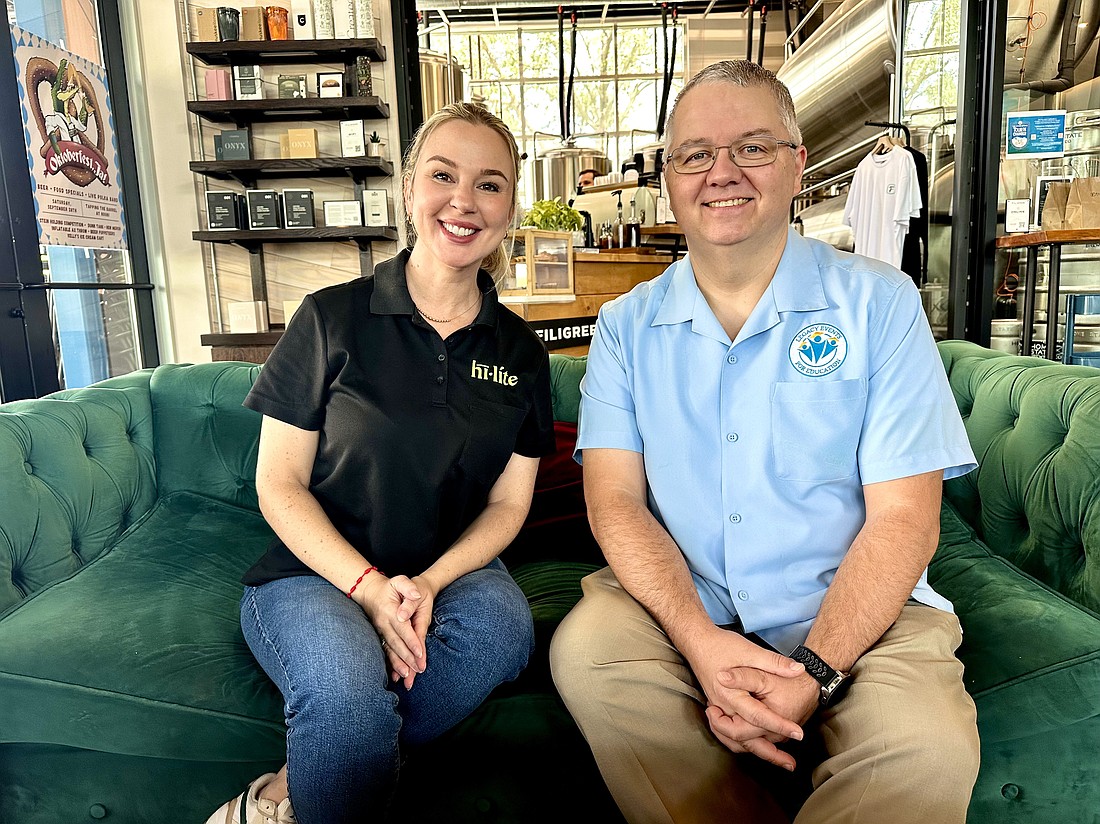 Jessica Villegas, left, founder of Hi-Lite Coaching + Consulting, and David Terry, president and founder of Legacy Events for Education, are the leaders behind the event.