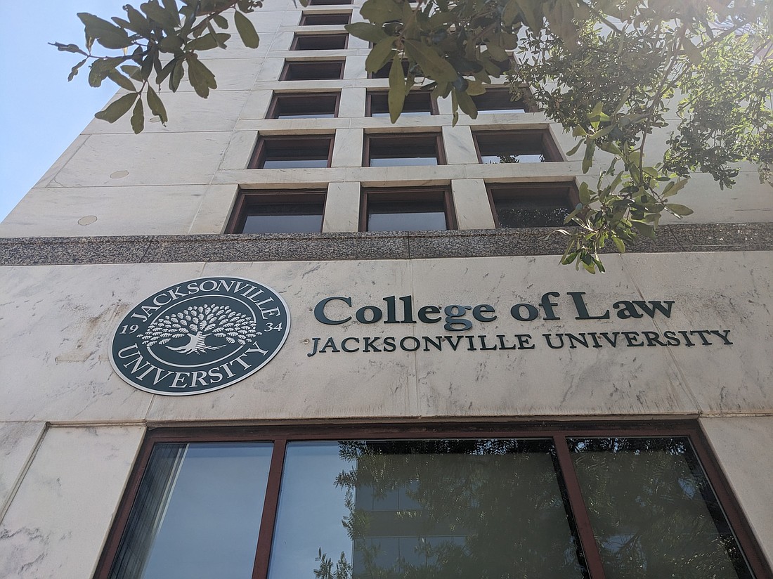 The Jacksonville University College of Law at 121 W. Forsyth St. in Downtown Jacksonville.