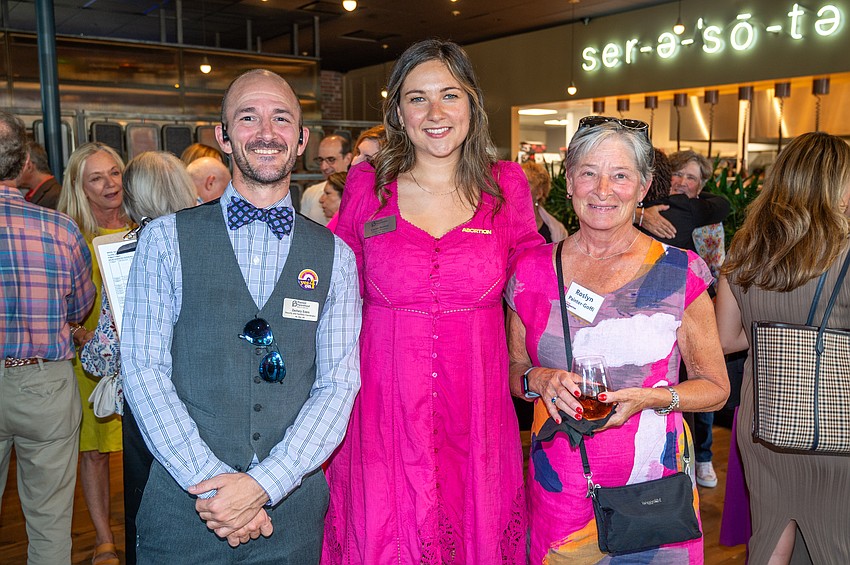 Zachary Evers, Lauren Stroman and Roslyn Painter-Goffi