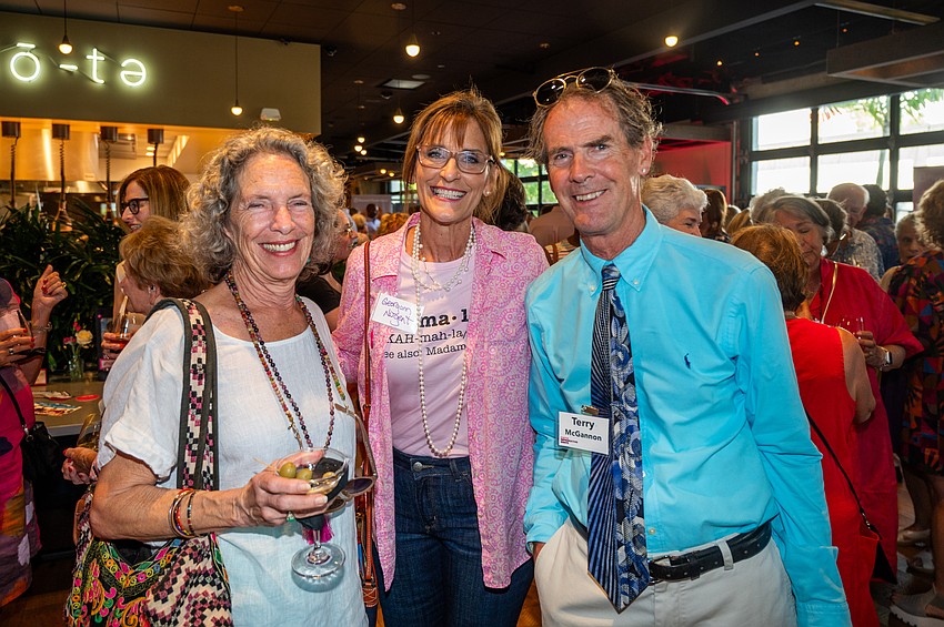 Rita Rust, Georgann Nugent and Terry McGannon