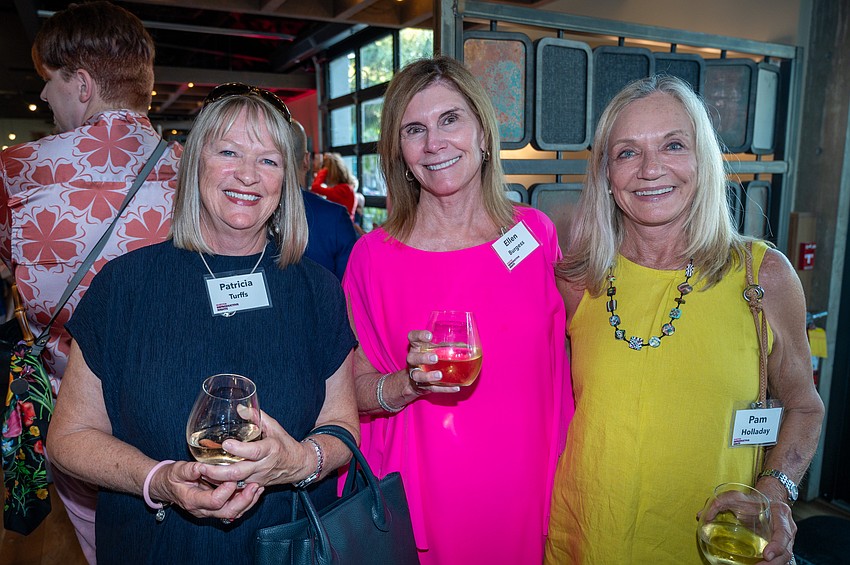 Patricia Turffs, Ellen Burgess and Pam Holladay
