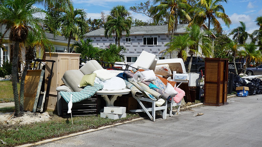 The Sarasota County Sheriff's Office is warning residents of a scam involving storm debris.