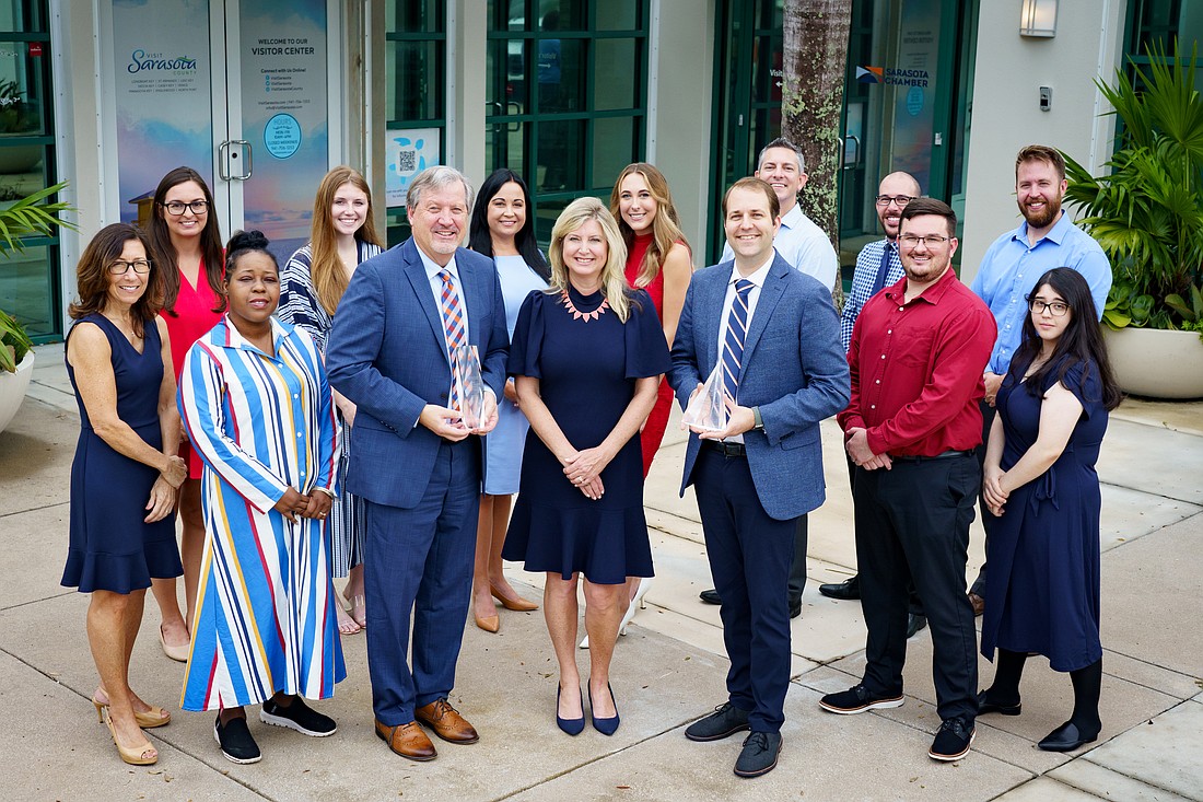 The Greater Sarasota Chamber of Commerce was named the Florida Chamber of the Year for 2024.