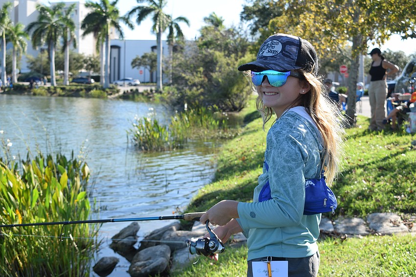East County 11-year-old Jaydyn Boucher has been fishing since she could hold a fishing rod.