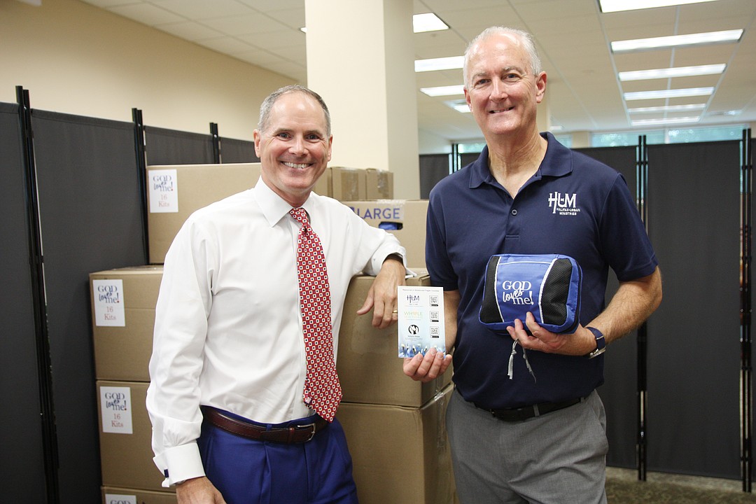 Kits of hope Holland Financial donates 1,000 homeless aid kits to