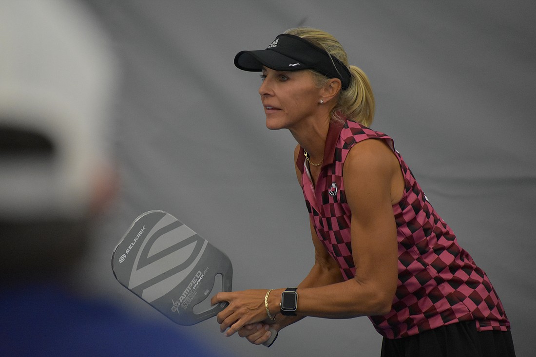 At 55, Kristi Dorman of Sarasota is a rookie in the National Pickleball League. She says her first year as a pro has been a "great experience."