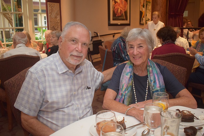 Alan and Holly Freedman at the Rosh Hashanah luncheon at Michael's On East.