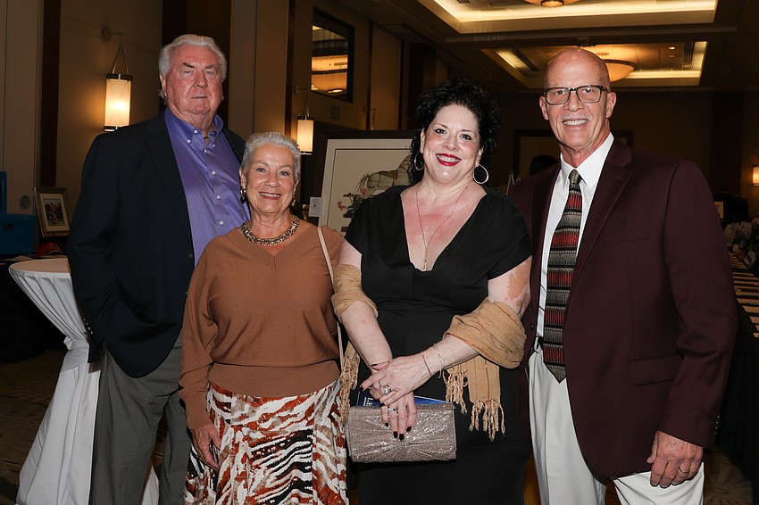 Frank and Terri Runo with Yvonne and Michael Arrigo